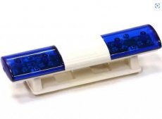 (C24480BLUE) T3 Realistic Roof Top Flashing Light LED with Plastic Housing for 1/10 Scale