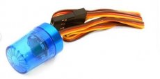 (C 26880 BLUE) T4 Realistic Roof Top Flashing Light LED w/ 13mm Plastic Housing for 1/10 Scale
