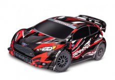(TRX 74154 RED) TRAXXAS FORD FIESTA ST RALLY BL-2S - RED