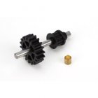 (BLH1655) Tail Drive Gear/Pulley Assembly: B450, B400