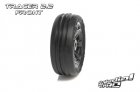 (MP-5325) Tyre set pre-mounted "Tracer 2.2" Front , Black rims