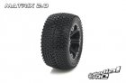 (MP-5435) Tyre set pre-mounted "Matrix 2.8" , Black rims