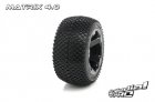 (MP-5835) Tyre set pre-mounted "Matrix 4.0", Black rims 17mm Hex