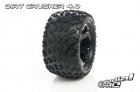 (MP-5705) Tyre set pre-mounted Dirt Crusher 4.0, Black rims 17mm Hex