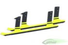 (H0107-S) Carbon fiber landing gear - Yellow (2pcs)