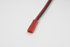 BEC stekker, Vrouw., silicone kabel 20AWG, 10cm (1st)
