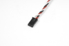 Servo stekker met kabel "verdrild" Futaba, Man., 22AWG, 30cm (1st)