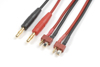GF-1200-071 Laadkabel serial Deans, silicone kabel 14AWG (1st)