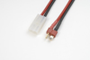 GF-1300-042 Conversie kabel Tamiya Man. > Deans Man., silicone kabel 14AWG (1st)