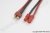 GF-1300-072 Conversie kabel Deans Vrouw. > 3.5mm goudstekker, silicone kabel 14AWG (1st)
