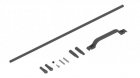 (MIK-04073)Carbon control rod for tail LOGO 600