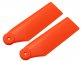 (180CFX971-O)Plastic Tail Blade 34mm-Green - Blade 180 CFX