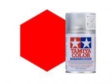 (TAM 86034)Tamiya PS-34 Bright Red Polycarbonate Spray