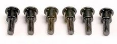 (TRX3642)Attachment screws, shock (3x12mm shoulder screws) (6)