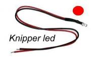 (RCP 69132)	3 mm knipper led bedraad voor 12V, rood