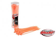 (C-50503) Team Corally - Cable Tie Raps - Orange - 2.5x100mm - 50 Pcs