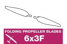 (AP 06030F) APC - Electro folding propeller - 6X3F
