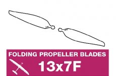 (AP 13070F) APC - Electro folding propeller - 13X7F