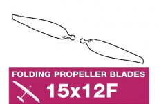 (AP 15012F) APC - Electro folding propeller - 15X12F
