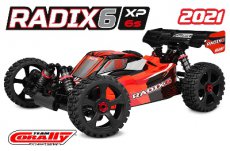 (C-00185) Team Corally - RADIX XP 6S - Model 2021 - 1/8 Buggy EP - RTR - Brushless Power 6S - No Battery - No Charger