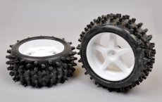 (FG06225/06) Maxi-grip Knobbed tires M, Glued