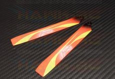 (FUB MB130X009) FUSUNO Extreme Stiff 135mm Neon Orange Main Blades - 130 X