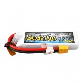 GEA22002S30X6 (GEA22002S30X6) Gens ace Soaring 2200mAh 7.4V 30C 2S1P Lipo Battery Pack with XT60 Plug