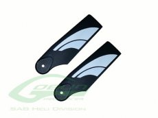 (H0554-S) Technopolymer Tail Blades 70mm