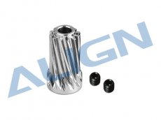 (H70G010XXT) Align T-REX 700 / 800 Motor Slant Thread Pinion Gear 12T (L27)