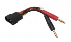 (HLK 1351-3) Halko Traxxas ID Male To 4mm Bullet + XH - 3S - Charging Cable 5cm 14AWG HLK