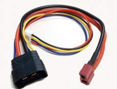 (HLK 1352-3) Halko Traxxas ID Male To Deans Female + XH - 3S - Charging Cable 20cm 14AWG