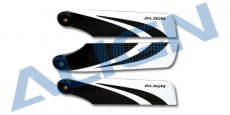(HQ1050CT) 105 Carbon Fiber Tail Blades 3-Blade Set