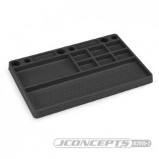 (JCO2550-2) Jconcepts parts tray, rubber material - black