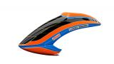 (MIK-05122) Canopy LOGO 550 SX V3 neon-orange/blue