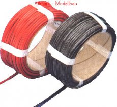 (MUL55060) Silicone cable Red 6mm 1meter