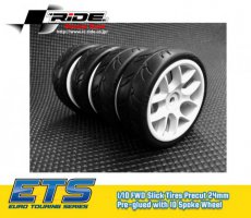 (RI26072) FF Class ETS 2020 Preglued Slick Tyres