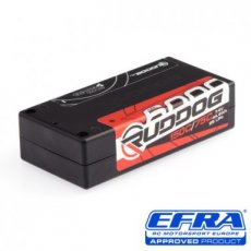 (RP 0462) RUDDOG Racing 6000mAh 150C/75C 7.4V Short Stick Pack LiPo Battery