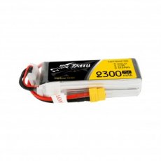 (TAA23004S75X6) TATTU 2300mAh 14.8V 75C 4S1P Lipo Battery Pack with XT60