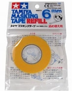 TAM 87033 (TAM 87033) Masking Tape Refill (6mm Width)