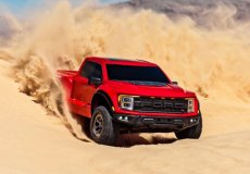 TRX 101076-4RED (TRX 101076-4RED) FORD F-150 RAPTOR R 4X4: 1/10 SCALE 4WD TRUCK WITH TQI RED