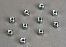 TRX 1747 (TRX 1747) Nuts, 4mm nylon locking (10)