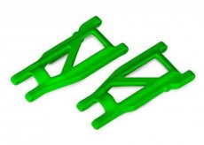 (TRX 3655G) Suspension arms, green, front/rear (left & right) (2) (heavy duty, cold weather