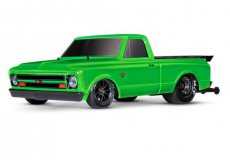 (TRX 94076 4GRN) Traxxas Drag Slash: 1/10 Scale 2WD Drag Racing Truck, Green