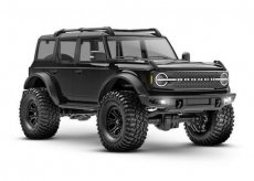 TRX 97074-1 BLK (TRX 97074-1 BLK) TRX-4M 1/18 Scale and Trail Crawler Ford Bronco 4WD Electric Truck with TQ Black