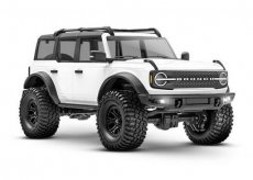 (TRX 97074-1 WHT) TRX-4M 1/18 Scale and Trail Crawler Ford Bronco 4WD Electric Truck with TQ White