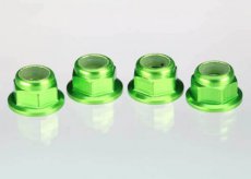 (TRX1747G) Green anodized axle nuts