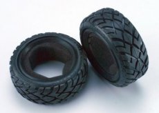 (TRX2479) Tires, Anaconda 2.2 (wide, front) (2)/foam inserts (Bandit)