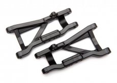 (TRX2555X) SUSPENSION ARMS, REAR (BLACK) (2) (HEAVY DUTY, COLD WEATHER MATERIAL)