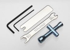 (TRX2748X) Tool Set (1.5mm &2.5mm allens/ 4-way lug, 8mm &4mm wrench &