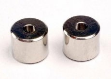 (TRX3182) Collars, screw (2)/ set screws, 3mm (2)